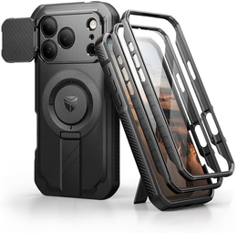 Pancéřové pouzdro Dexnor se stojánkem a spouští fotoaparátu, pro MagSafe pro iPhone 17 Pro Max