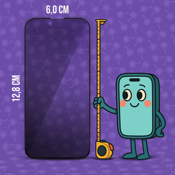 Tvrzené sklo Shy Palm pro iPhone 13 Mini