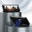 Pouzdro pro Samsung Galaxy A55 5G, Card Holder Kickstand, černé