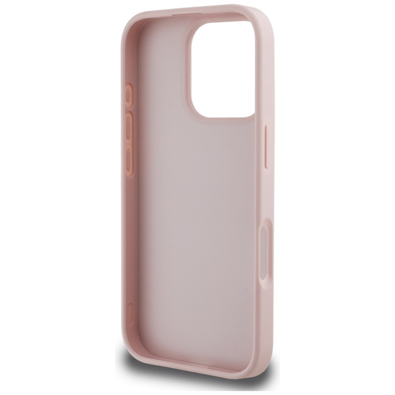 Pouzdro GUESS Grained Big 4G and Classic Logo pro iPhone 16 Pro