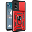 Pouzdro pro Motorola Moto G53 5G, CamShield Slide, červené