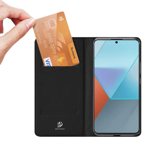 Pouzdro Dux Ducis pro Xiaomi Redmi Note 13 Pro 5G, Skinpro, černé