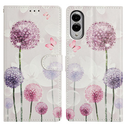 Klopové pouzdro pro Samsung Galaxy S25 Edge, Wallet, Dandelion