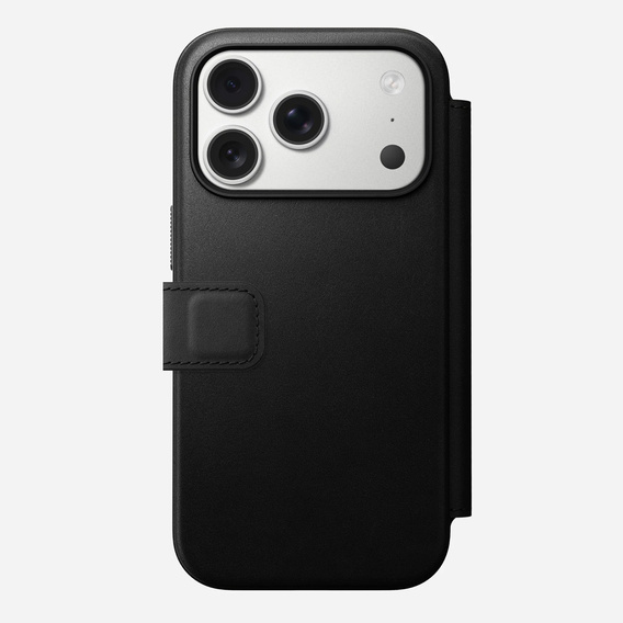 Pouzdro Nomad pro iPhone 17 Pro, Modern Leather Folio, černé
