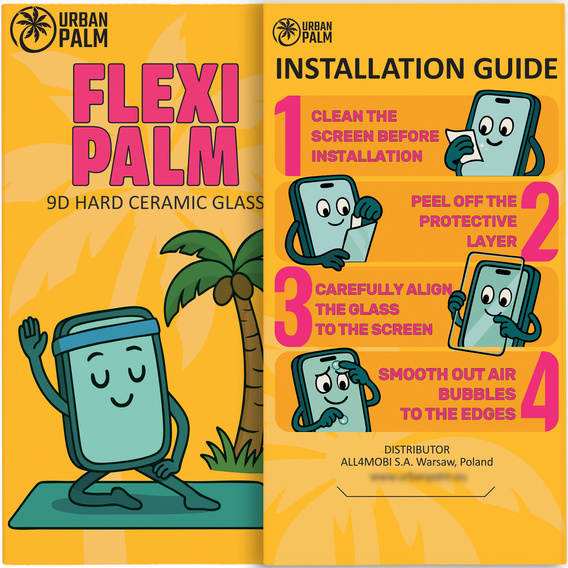 Keramické sklo 9D Flexi Palm pro Samsung Galaxy A26