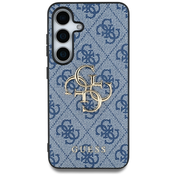 Pouzdro GUESS pro Samsung Galaxy S25, 4G Big Metal Logo, modré