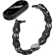Dámský náramek pro Xiaomi Smart Band 10 / 9 / 8, černé