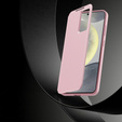 Flipové pouzdro pro Samsung Galaxy S25 Edge, Smart View Wallet, růžové