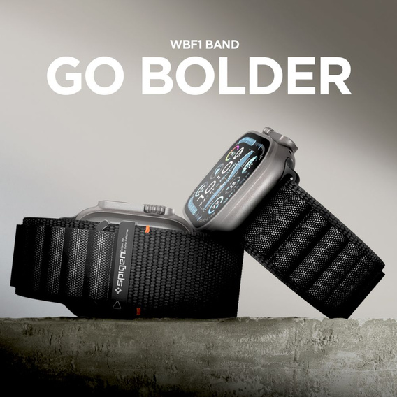 Řemínek Spigen WBF1 Band pro Apple Watch 8/9/10/11/SE/Ultra 1/2 (44/45/46/49 mm)