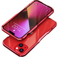 Pouzdro LUPHIE pro iPhone 13 Mini, Armor Bumper, červené