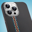 Pouzdro pro iPhone 16 Pro Max, Carbon Fiber MagSafe, černé