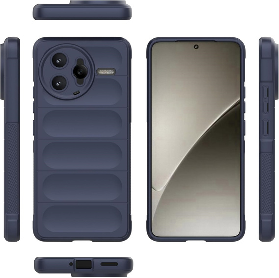Pouzdro pro Xiaomi Poco F7 Ultra, Gaming Shockproof, námořnicky modré
