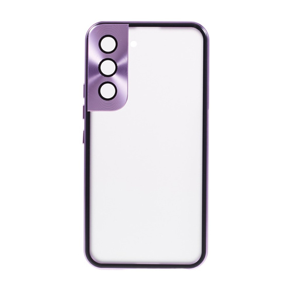 Pouzdro pro Samsung Galaxy S21, Magnetic Dual Glass, fialové