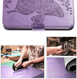 Klopové pouzdro pro Oppo Reno 13, Butterfly, fialové