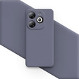Pouzdro pro Infinix Hot 40i, Silicone Lite, levandulové