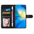 Klopové pouzdro pro Oppo A38 4G / Oppo A18 4G, Wallet, BINFEN COLOR, černé
