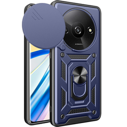 Pouzdro pro Xiaomi Redmi A3, CamShield Slide, modré