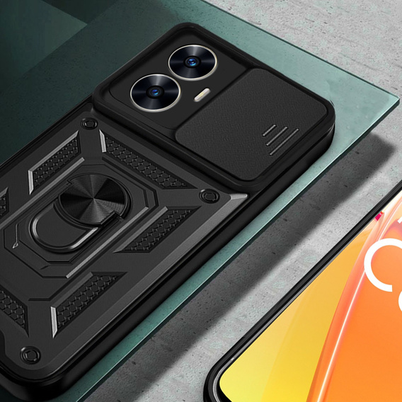 Pouzdro pro Realme C55, CamShield Slide, černé
