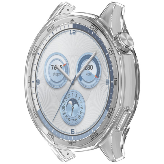 Pouzdro 2v1 s ochranou displeje pro Huawei Watch GT 5 46mm, průhledné