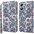 Klopové pouzdro pro Oppo A17, Light Spots Decor, fialové
