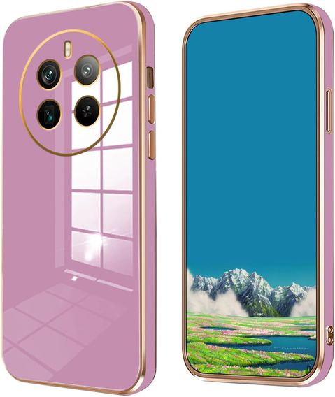 Pouzdro pro Realme 12 Pro 5G / 12 Pro+ 5G, Glamour CamShield, fialové