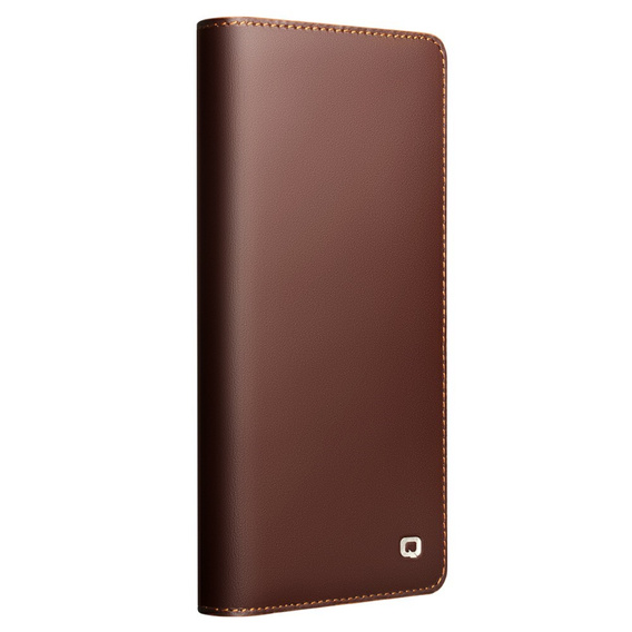 Flipové pouzdro pro Samsung Galaxy S25 Ultra, QIALINO Leather Wallet, černé