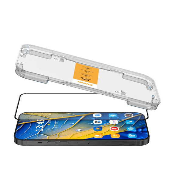 ENKAY Tvrzené sklo pro Xiaomi 14T / 14T Pro, černé