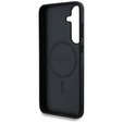 Pouzdro GUESS pro Samsung Galaxy S25, 4G Ring Classic Logo, šedé