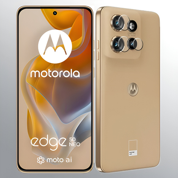 Tvrzené sklo na fotoaparát pro Motorola Edge 50 Neo / Motorola ThinkPhone 25, průhledné