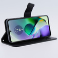 Klopové pouzdro pro Motorola Moto G54 5G, Butterfly, černé