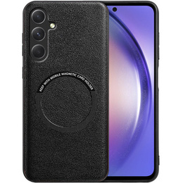 Pouzdro pro Samsung Galaxy A54 5G, Leather Hybrid MagSafe, černé