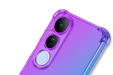 Pouzdro pro Vivo V50 Lite 4G / 5G, Gradient Dropproof, Fialová / modrá