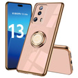 Pouzdro pro Xiaomi 13 Lite, Electro Ring, růžové rose gold