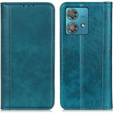 Pouzdro pro Motorola Edge 40 Neo, Wallet Litchi Leather, zelené