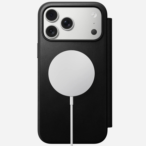 Pouzdro Nomad pro iPhone 17 Pro Max, Modern Leather Folio, černé