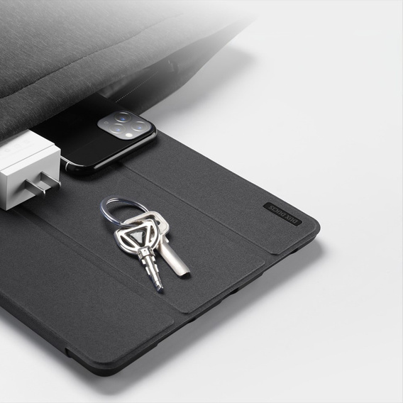 Pouzdro pro Samsung Galaxy Tab S9+ 12.4", Dux Ducis Domo, černé