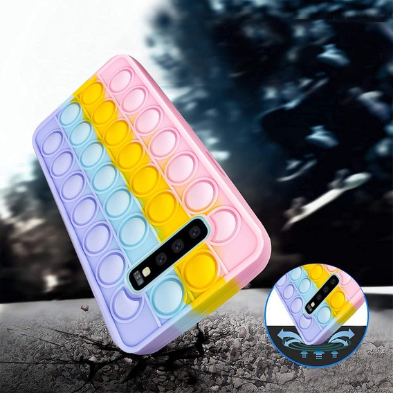 Pouzdro Push Bubble Pop It pro Samsung Galaxy S10 Plus
