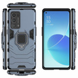 Pouzdro pro Oppo Reno6 Pro 5G / Pro+ 5G, Kickstand Ring, modré