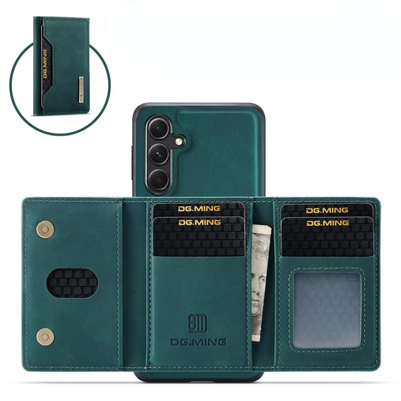 Pouzdro pro Samsung Galaxy A56 5G, DG.MING 2in1, zelené
