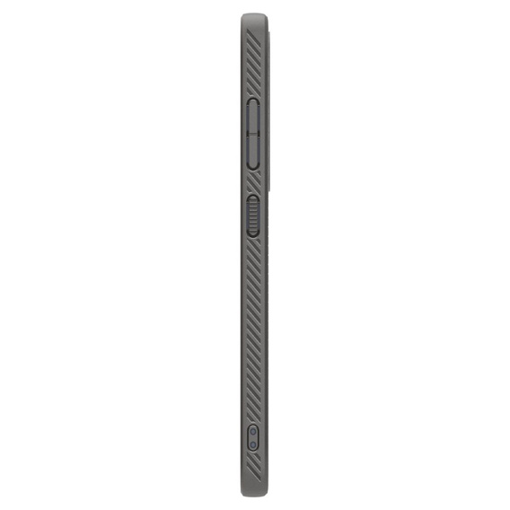 Pouzdro Spigen pro Samsung Galaxy S25, Liquid Air, černé + 9H tvrzené sklo