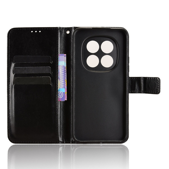 Pouzdro s klopou Crazy Horse Wallet pro Xiaomi Redmi Note 15 Pro Plus 5G / Poco M8 Pro 5G