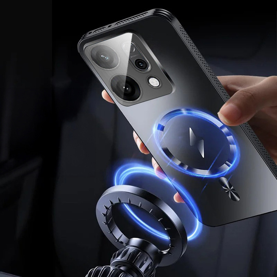 Pouzdro pro Oppo Reno 14, pro MagSafe, s ochranou fotoaparátu, černé