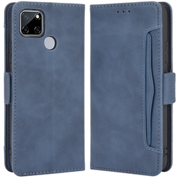 Klopové pouzdro pro Oppo A15 / A15S, Card Slot, modré