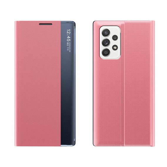 Flipové pouzdro pro Samsung Galaxy A32 5G, Side View, růžové
