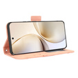 Klopové pouzdro pro Realme 14 Pro+ 5G, Card Slot, růžové