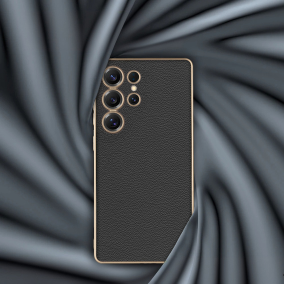 Pouzdro pro Samsung Galaxy S25 Ultra, GKK Leather, černé