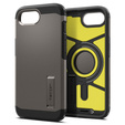 Pouzdro Spigen pro iPhone 16E, Tough Armor Mag MagSafe, šedé + 9H tvrzené sklo