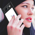 Pouzdro pro Google Pixel 7 Pro 5G, Fusion Hybrid, s ochranou fotoaparátu, transparentní / černé
