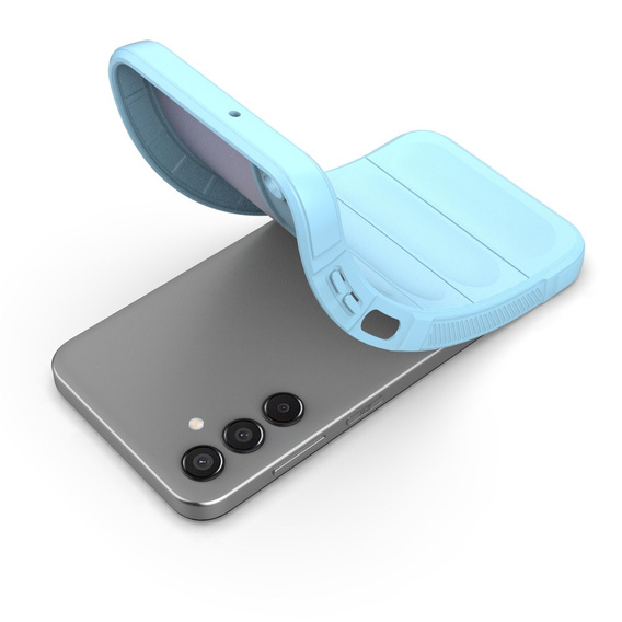 Pouzdro pro Samsung Galaxy M35, Gaming Shockproof, modré