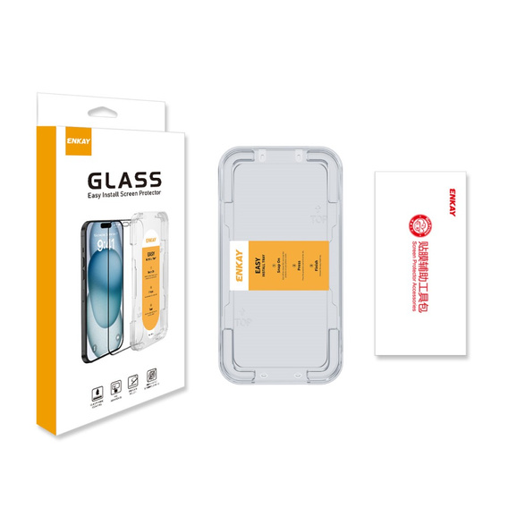 ENKAY Tvrzené sklo pro Xiaomi 15, průhledné